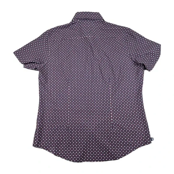 Mizzen + Main Performance Shirt Leeward Short Sleeve Mens Large Trim Fit Floral - Picture 9 of 9